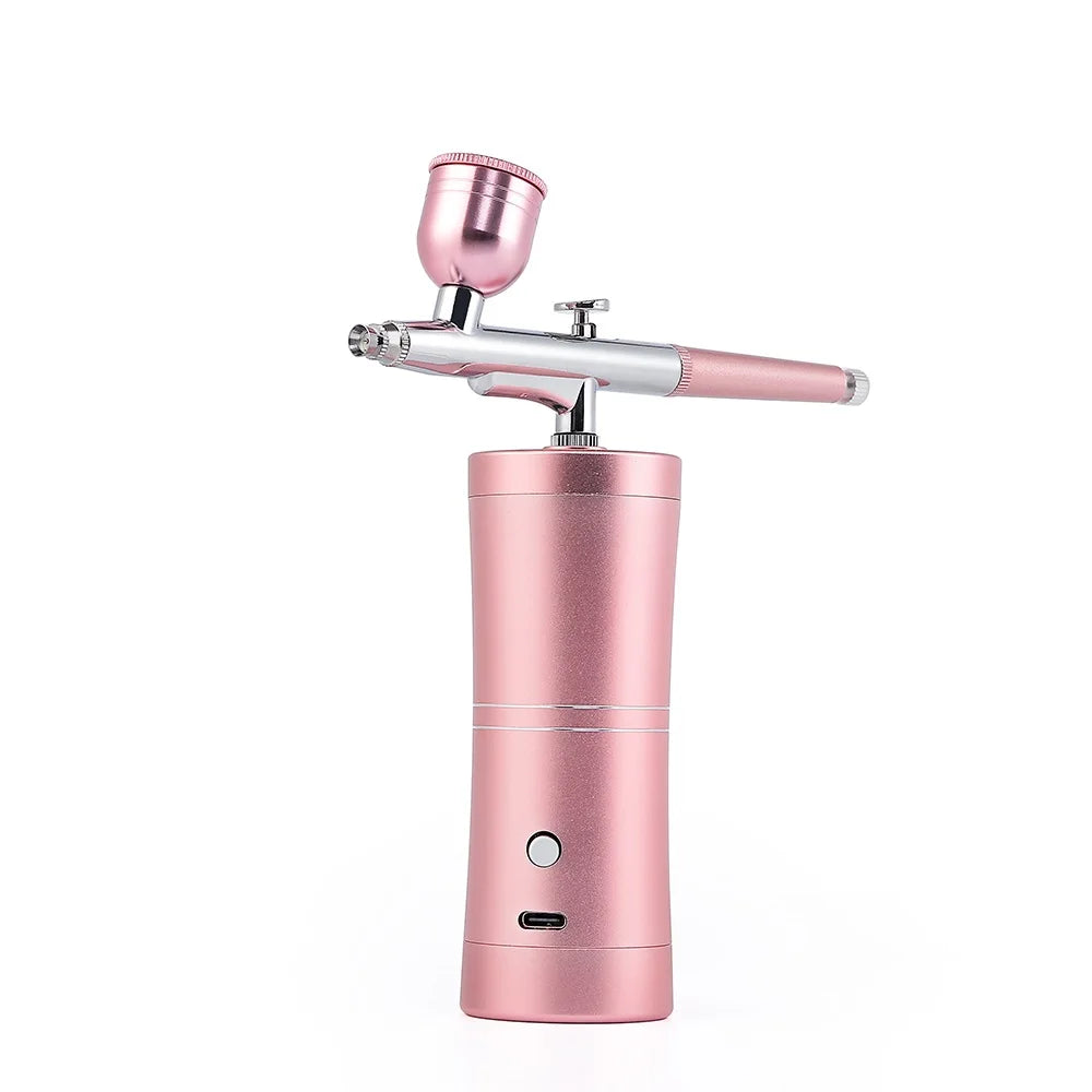 Aerógrafo portátil superior de 0,3mm con tubo de aire de 150cm, pulverizador de pintura para arte, pastelería, maquillaje, decoración de uñas, etc
