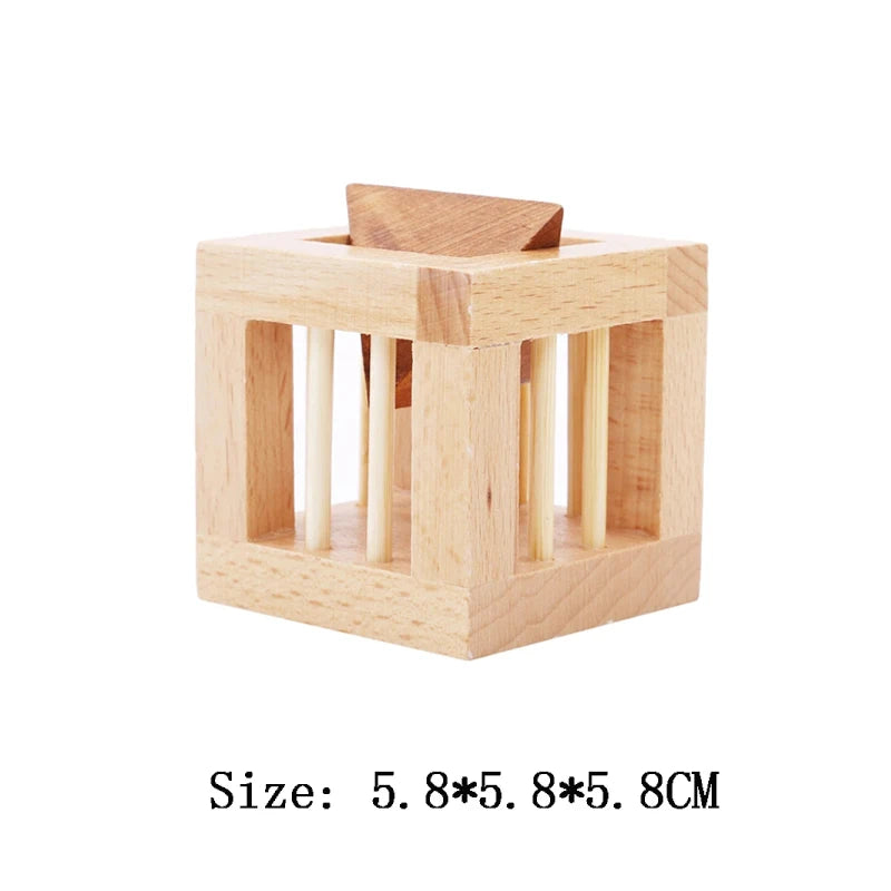 Rompecabezas clásico De Madera 3D para adultos y niños