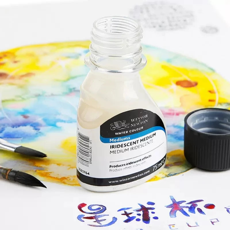 Winsor & Newton-médiums de acuarela, 75ml, líquido de enmascaramiento artístico, cobertura media iridiscente.