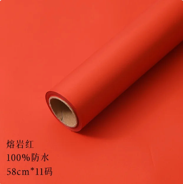 Papel de regalo mate de 58 cm x 10 metros aprox./rollo, papel impermeable para envolver regalos