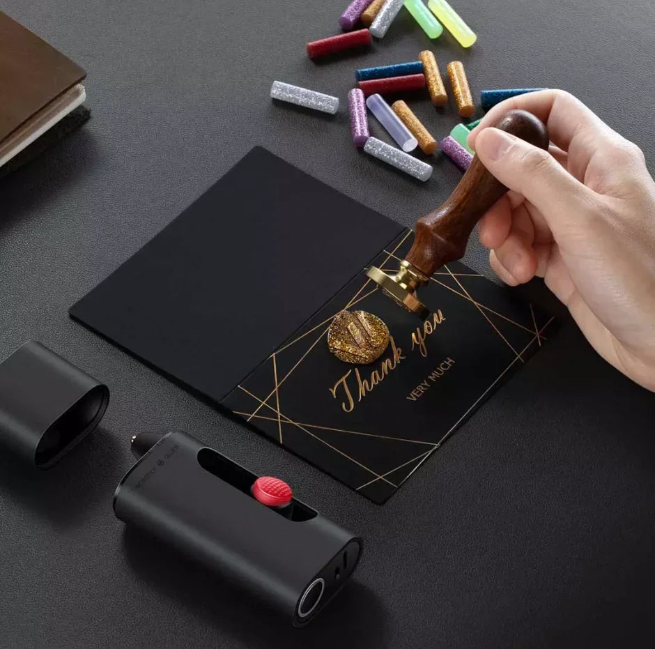 Wowstick-lápiz de pegamento eléctrico inalámbrico para manualidades, para pegamento de fusión en caliente recargable tipo C, 2000mAh, con 20 piezas