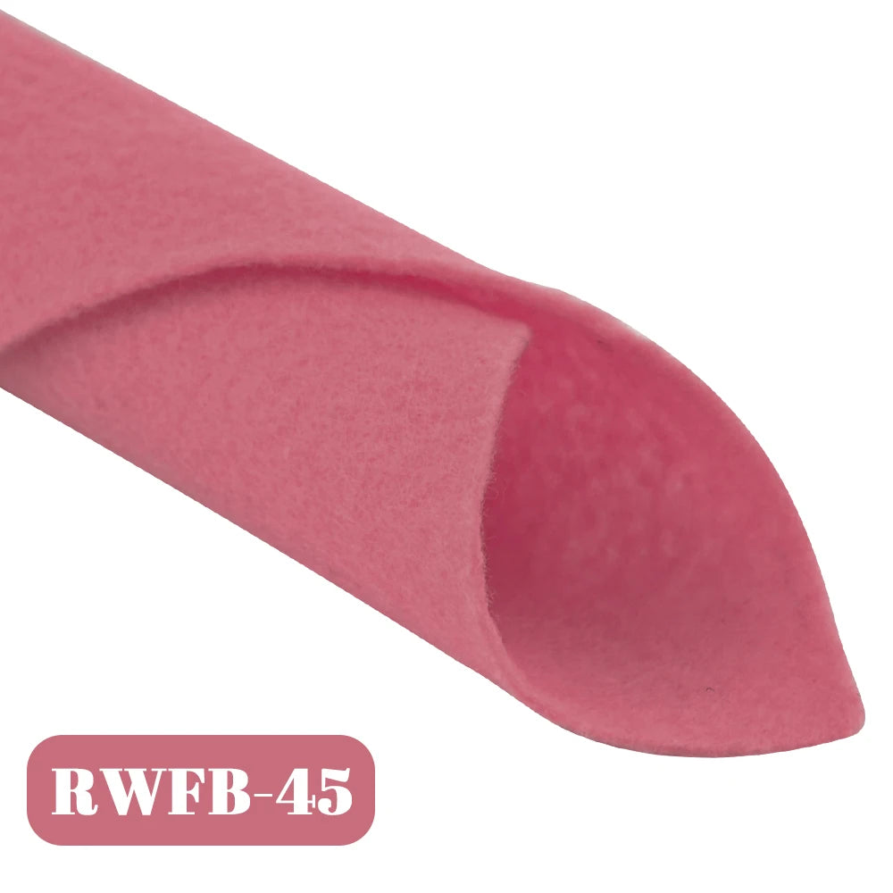 Tela de fieltro súper suave de 1,4mm de espesor, hoja no tejida de 30x30cm/20x90cm