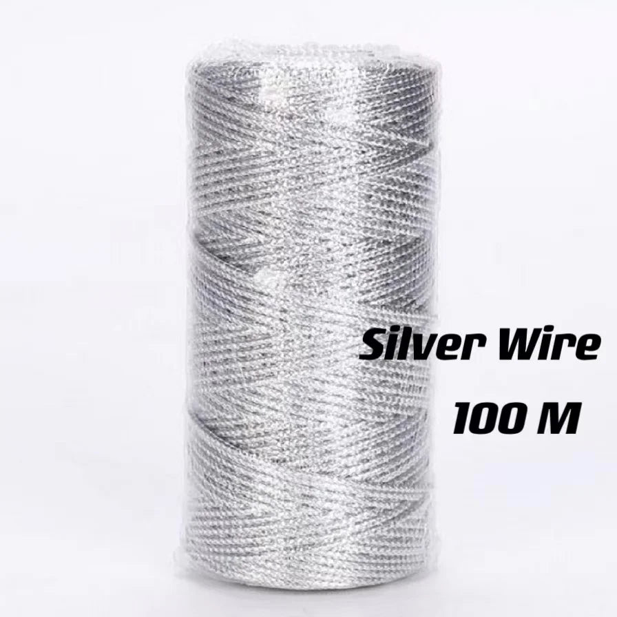 Cuerda de macramé de 2mm, hilo de yute suave, cuerda trenzada de colores para manualidades