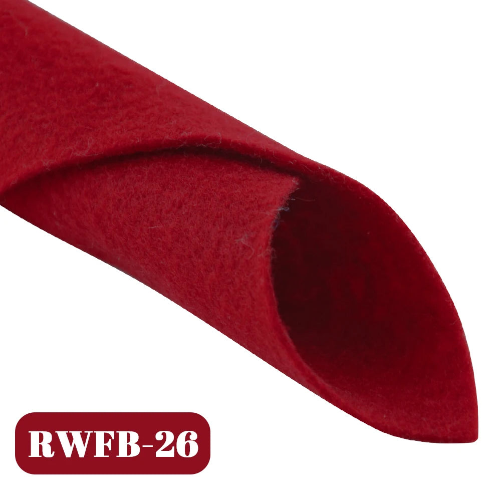 Tela de fieltro súper suave de 1,4mm de espesor, hoja no tejida de 30x30cm/20x90cm