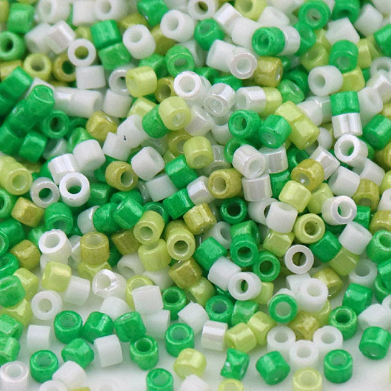 Cuentas de cristal de Colores metálico genérico, 1000 a 2000 piezas