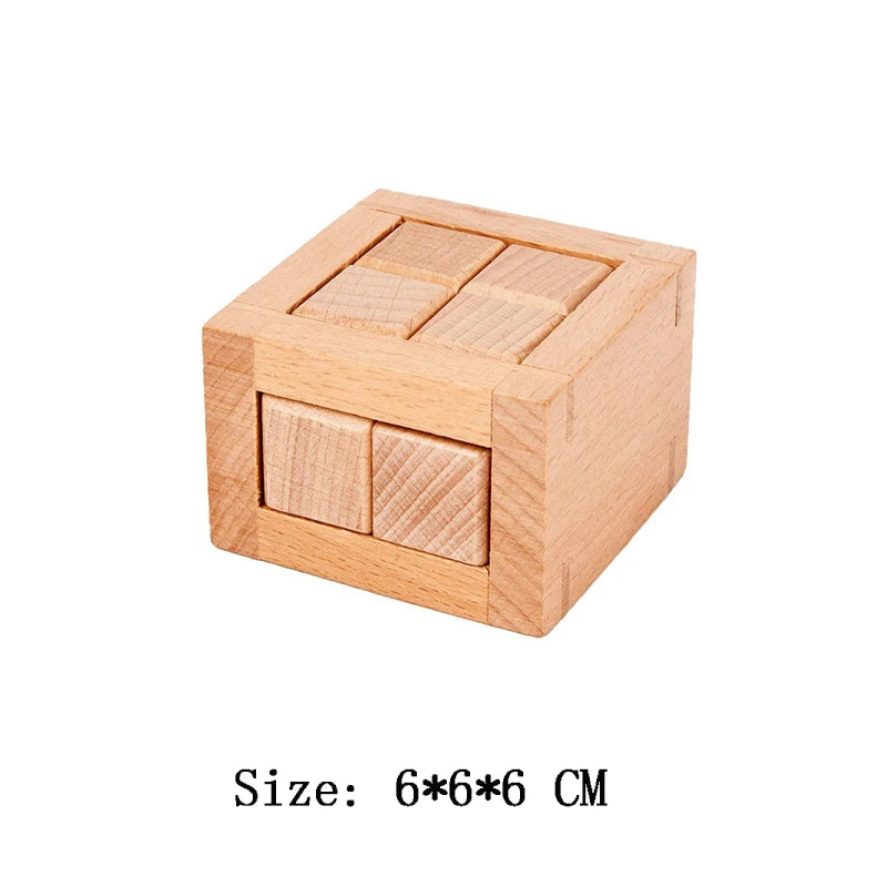 Rompecabezas clásico De Madera 3D para adultos y niños