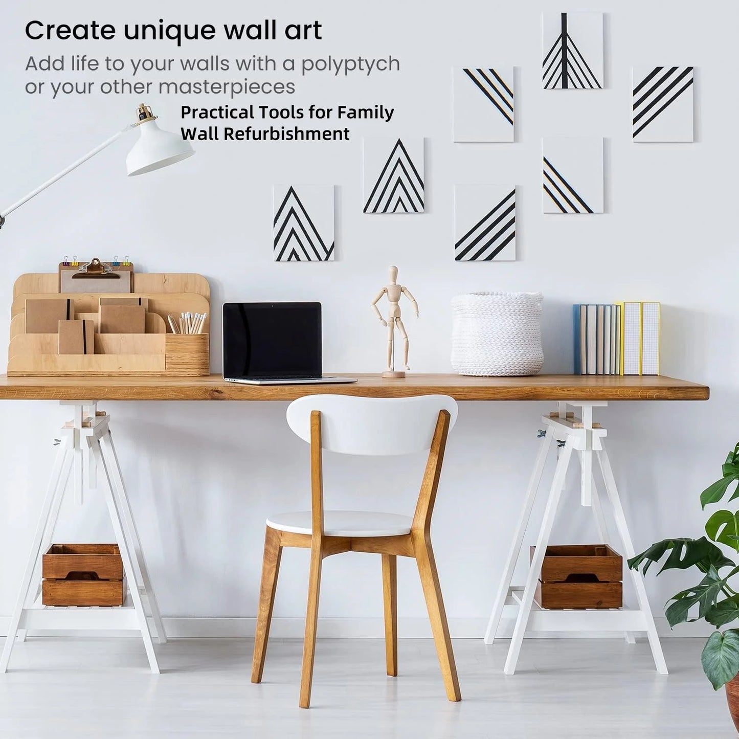 5 marcos de pintura al óleo hechos a mano, disponibles en varios tamaños, perfectos para decoración de arte de pared