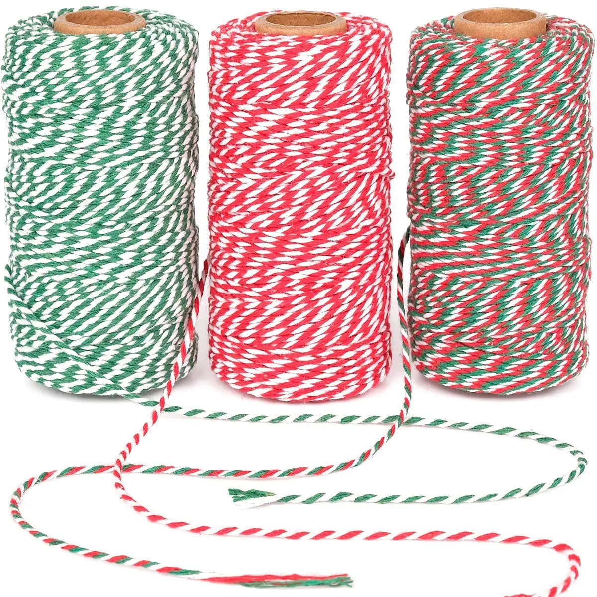 Cuerda de macramé de algodón para manualidades, cordón colorido de 100M y 2mm