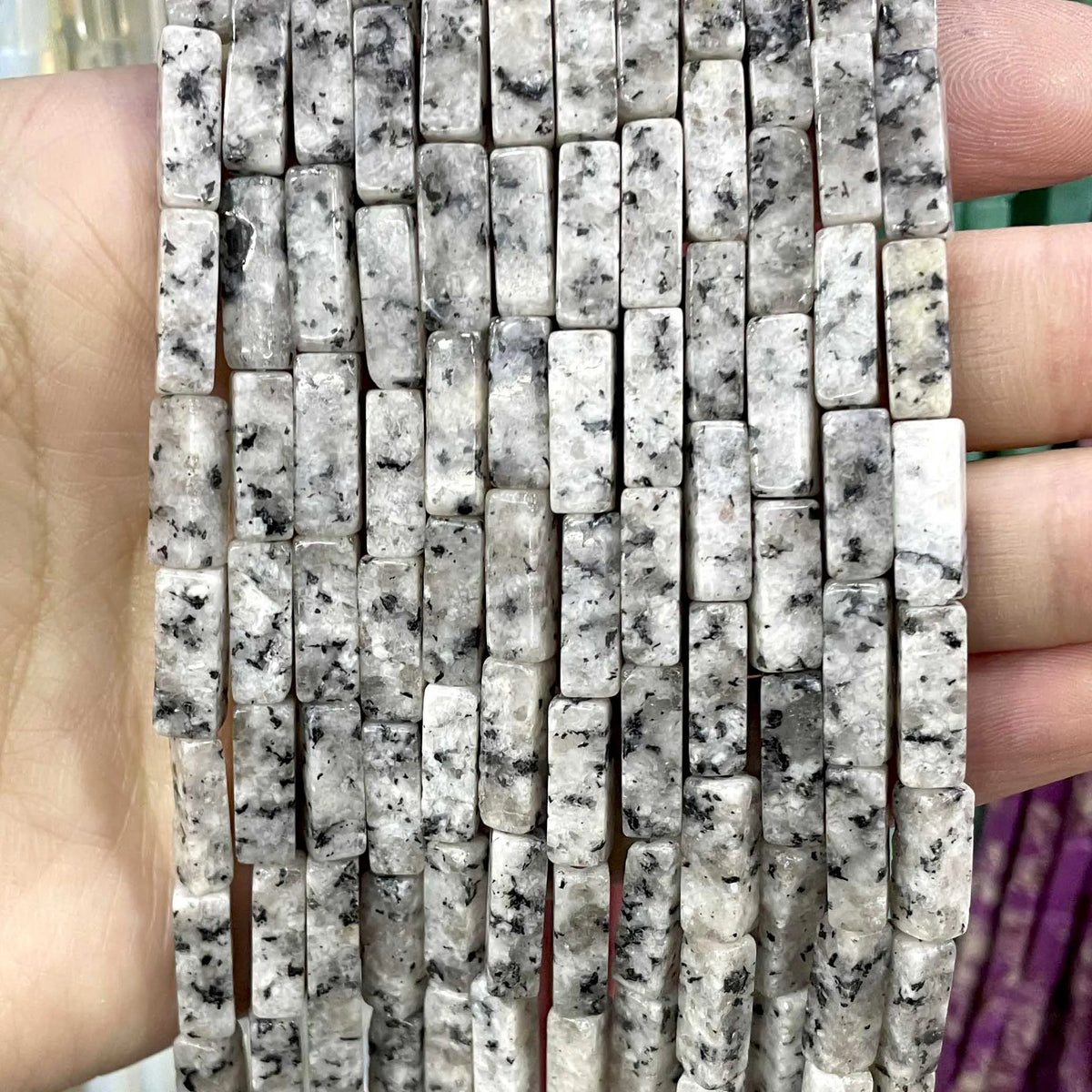 4*13MM piedra Natural cuadrada Aventurina Ojo de Tigre ágatas cristal Jades