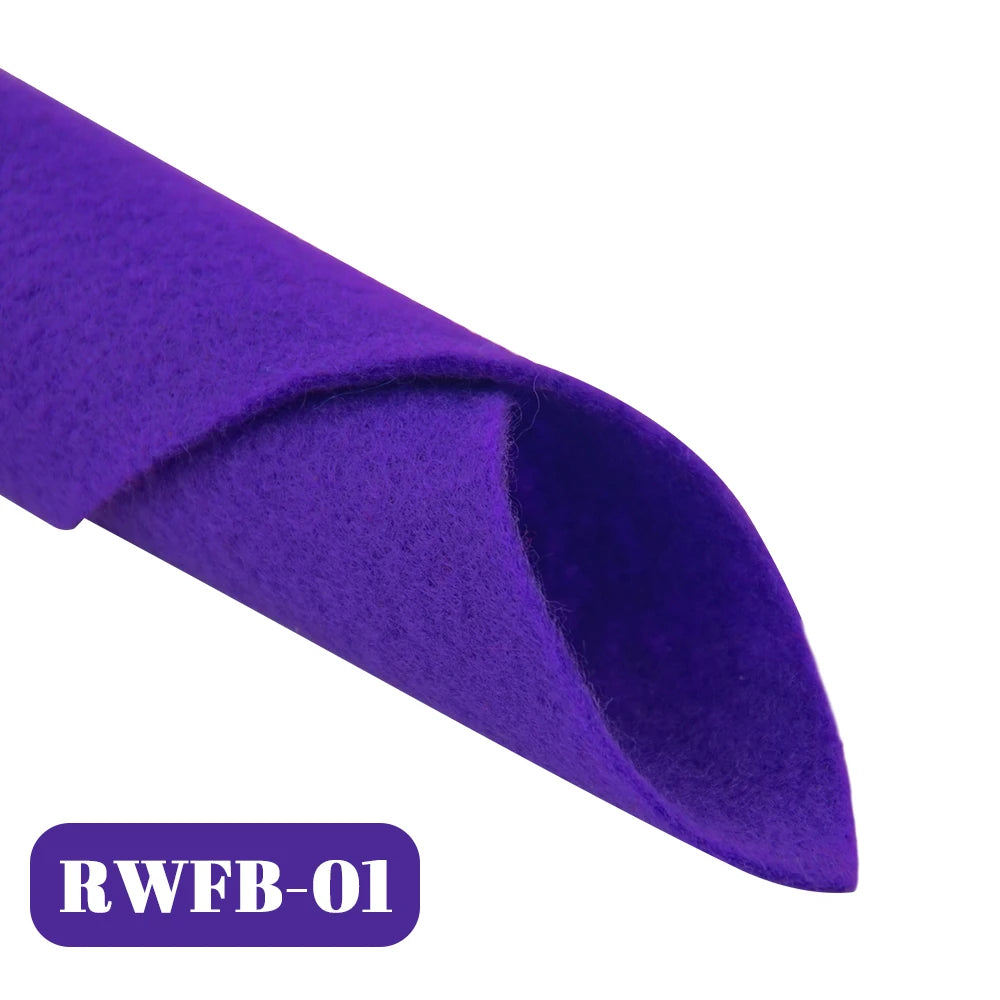 Tela de fieltro súper suave de 1,4mm de espesor, hoja no tejida de 30x30cm/20x90cm