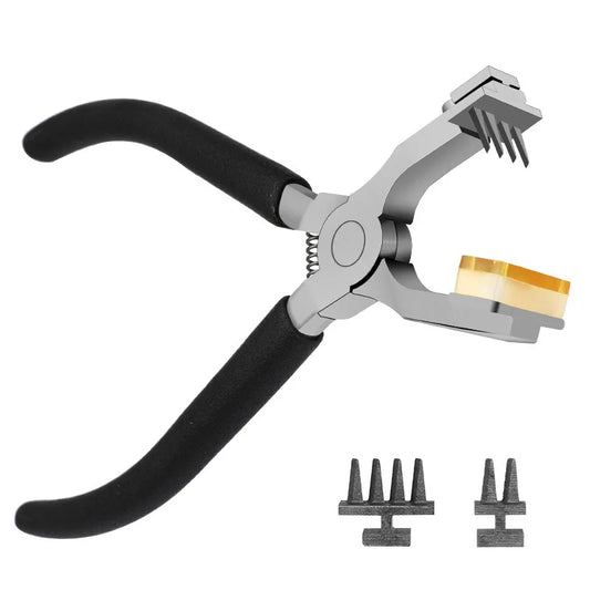 Herramienta de perforación de agujeros para artesanía de cuero, de alicates, 1 ud.