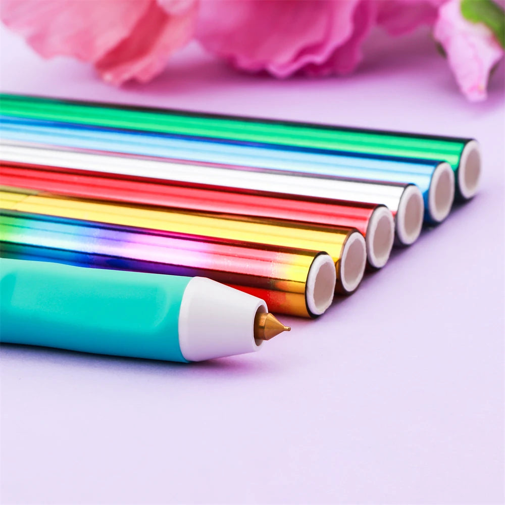 Bolígrafo de calor activo, juego de rollos de papel de aluminio 6 uds., punta de 0,8/1,5mm, mango delgado, agarre resistente al calor, 1 ud.