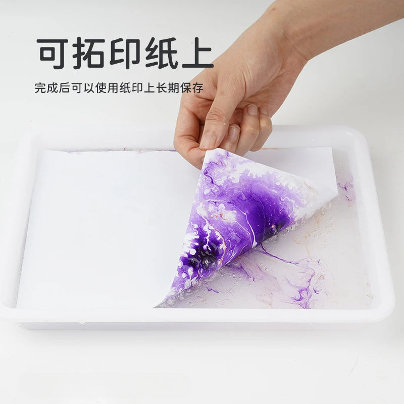 Kit de pintura de mármol para artistas y para niños
