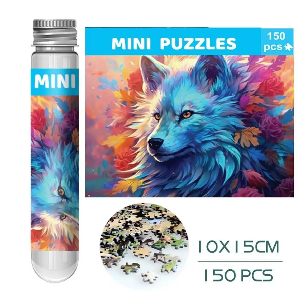 Mini Rompecabezas de 150 Piezas en tubo