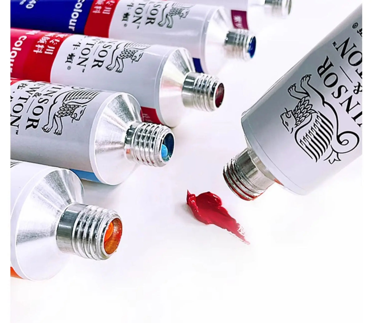 WINSOR & NEWTON-pintura al óleo de 170ml., tamaño grande