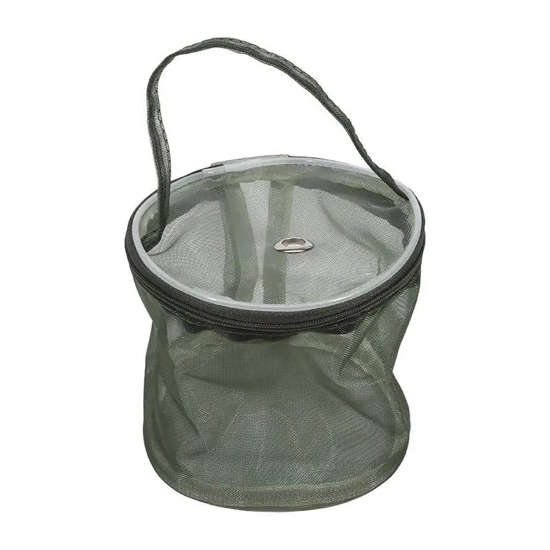 Bolsa de malla de almacenamiento de lana portátil