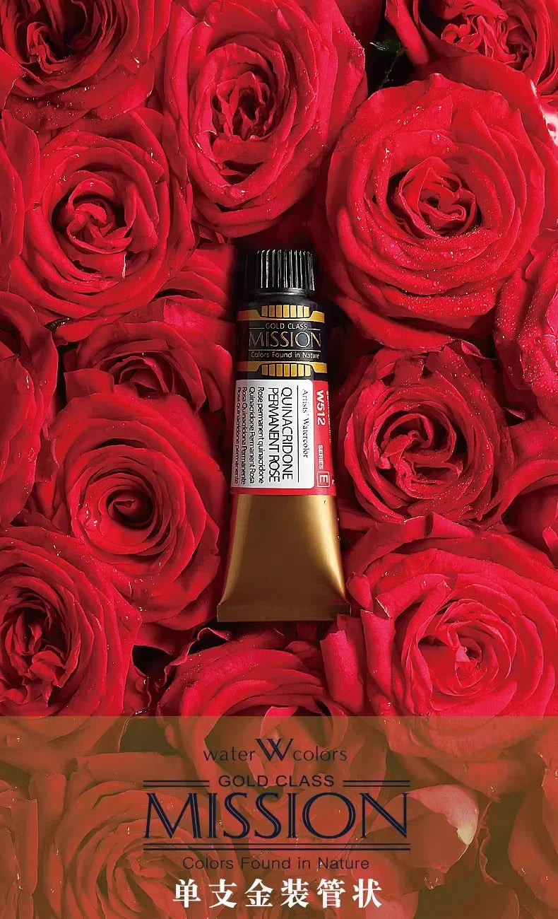 Mijello Mission Gold-acuarela de alta concentración, planta Natural,  tubos de 15ml