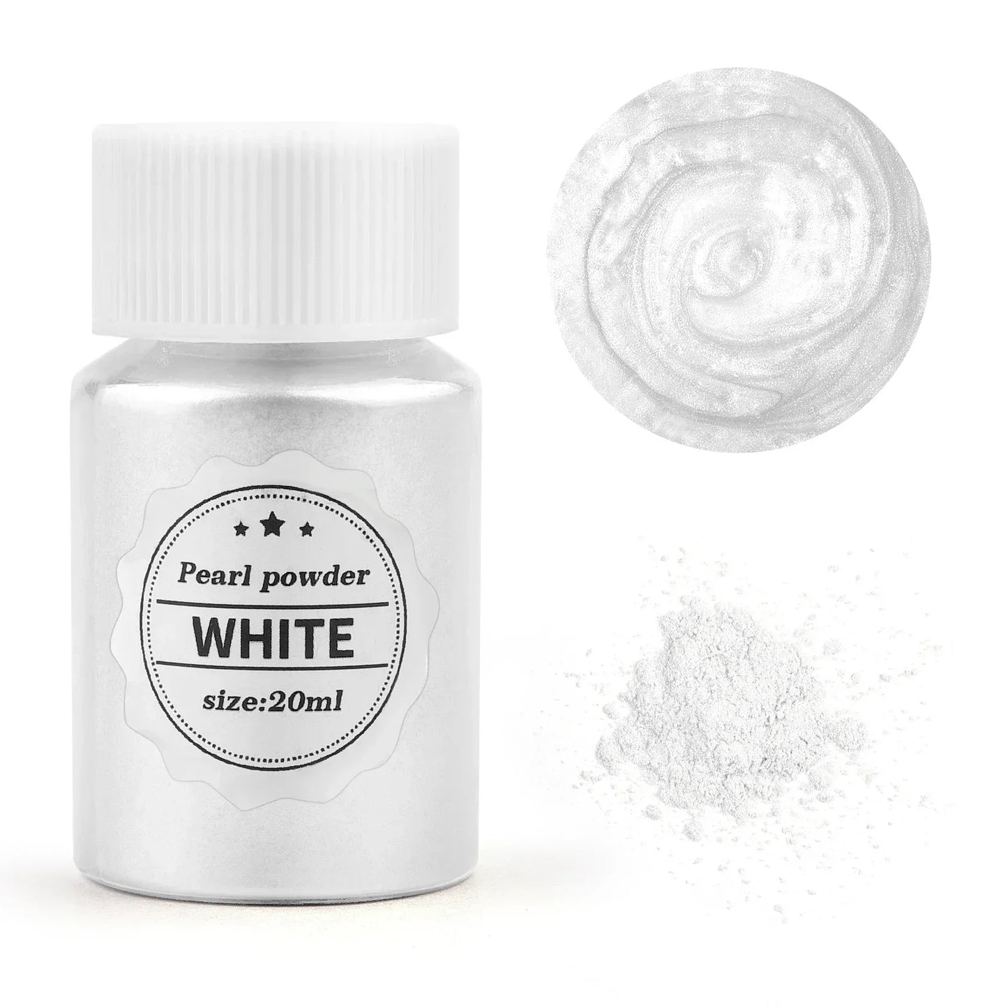 Juego de polvos de mica natural de 24 colores: pigmento de 10 g/botella para Resina Epoxi, Jabón, Velas, Joyería Artesanal