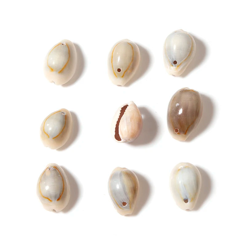 50g 11x16mm mostacillas naturales en forma de concha para hacer joyería