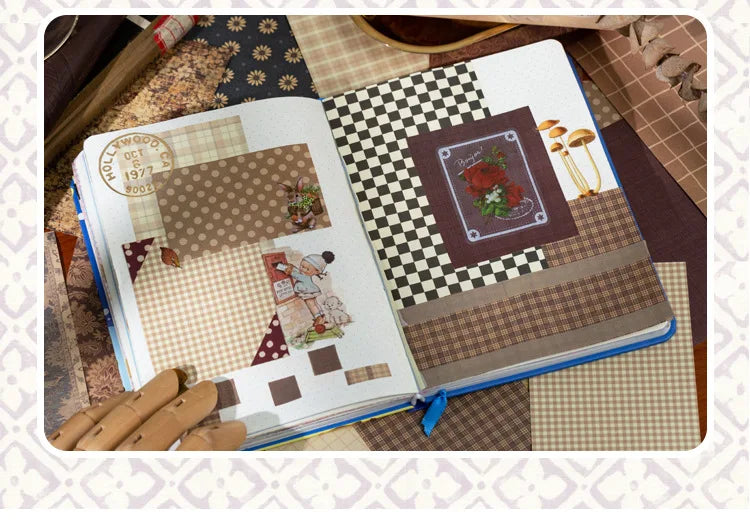 60 uds. de patrones florales artísticos, retro, creatividad hecha a mano