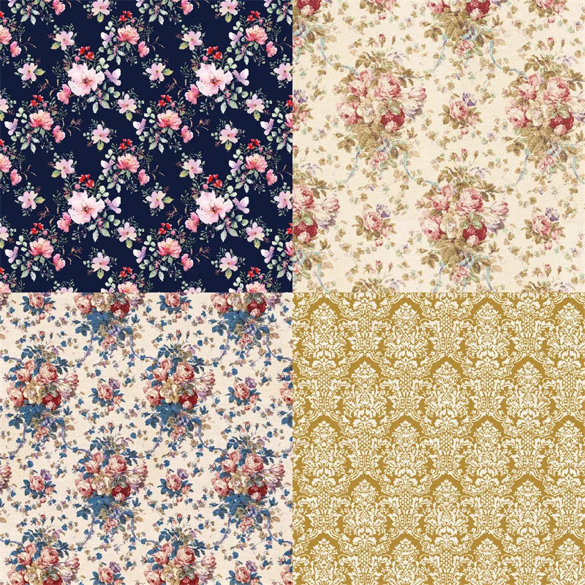 12 hojas de papel para álbum de recortes de 15x15cm