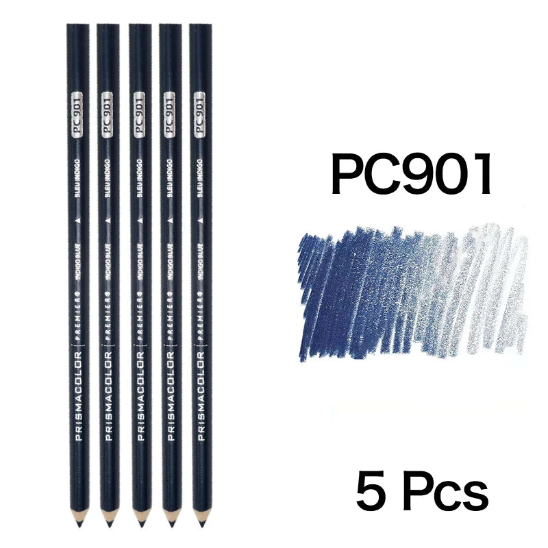 5 unidades PRISMACOLOR Premier lápiz de color de núcleo suave arte profesional negro blanco PC935 PC938