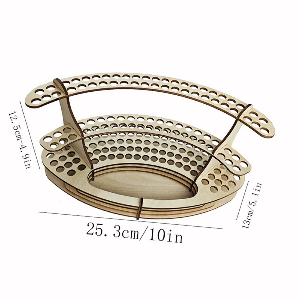 Soporte de Madera Premium para 67 Pinceles y lápices