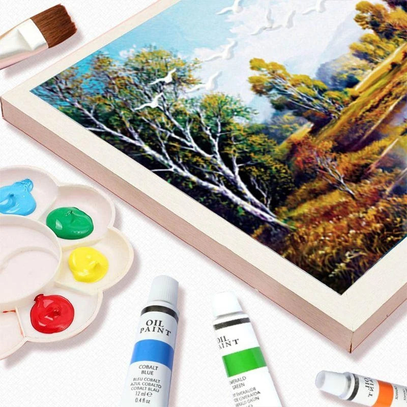 24 Colores Profesional Pintura óleo pintura pigmento dibujo
