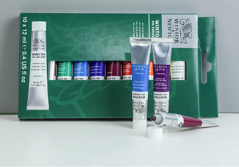 Winsor & Newton Juego de pintura al óleo - Grado de artista profesional 20 colores, tubos de 12 ml