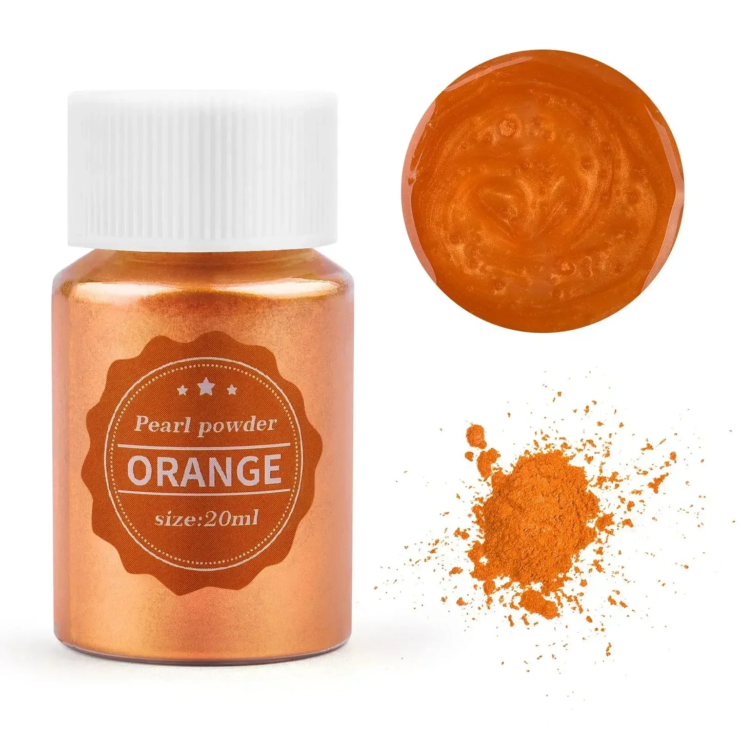 Juego de polvos de mica natural de 24 colores: pigmento de 10 g/botella para Resina Epoxi, Jabón, Velas, Joyería Artesanal