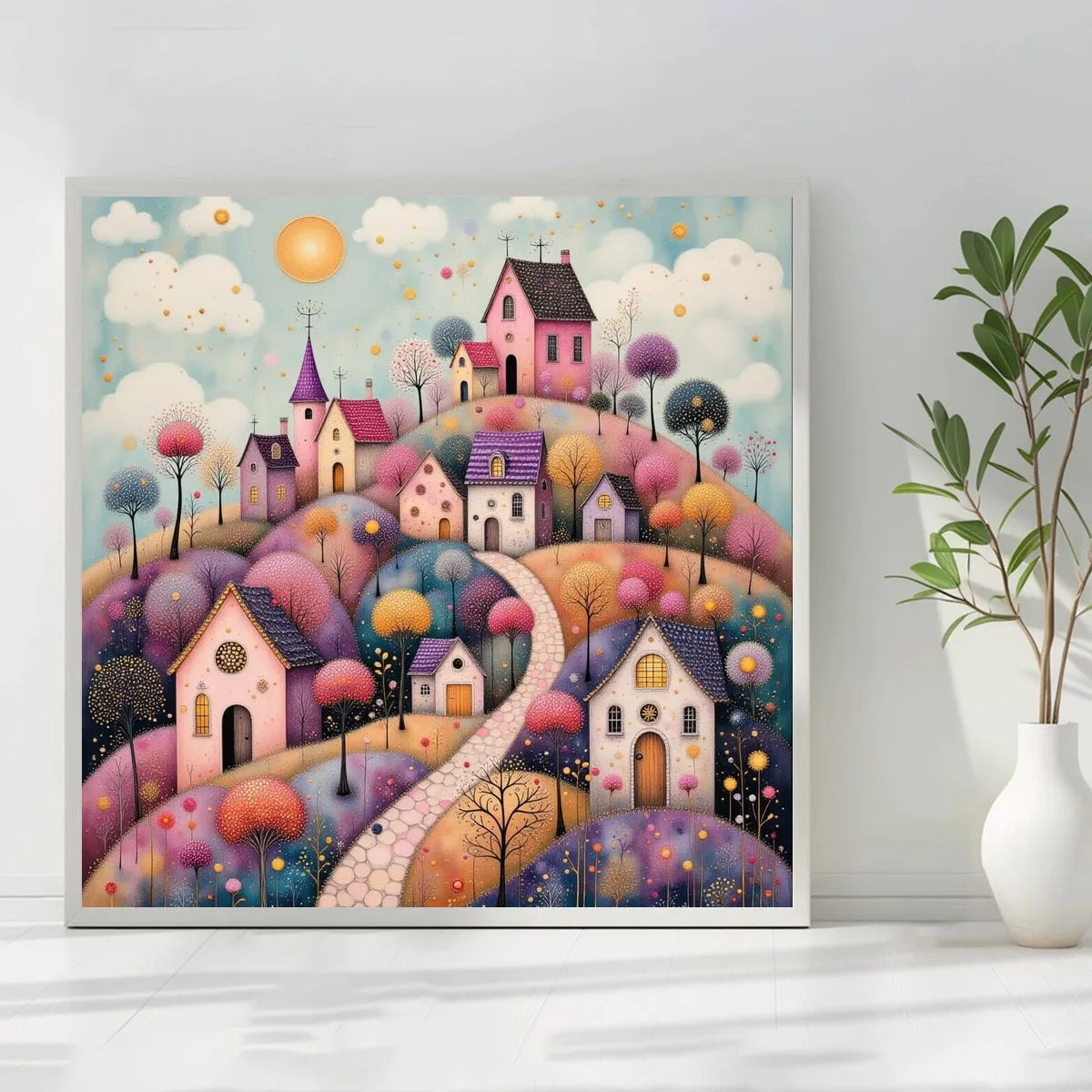 1PC50X50CM/19,69 pulgadas, kit de punto de cruz 11CT/14CT