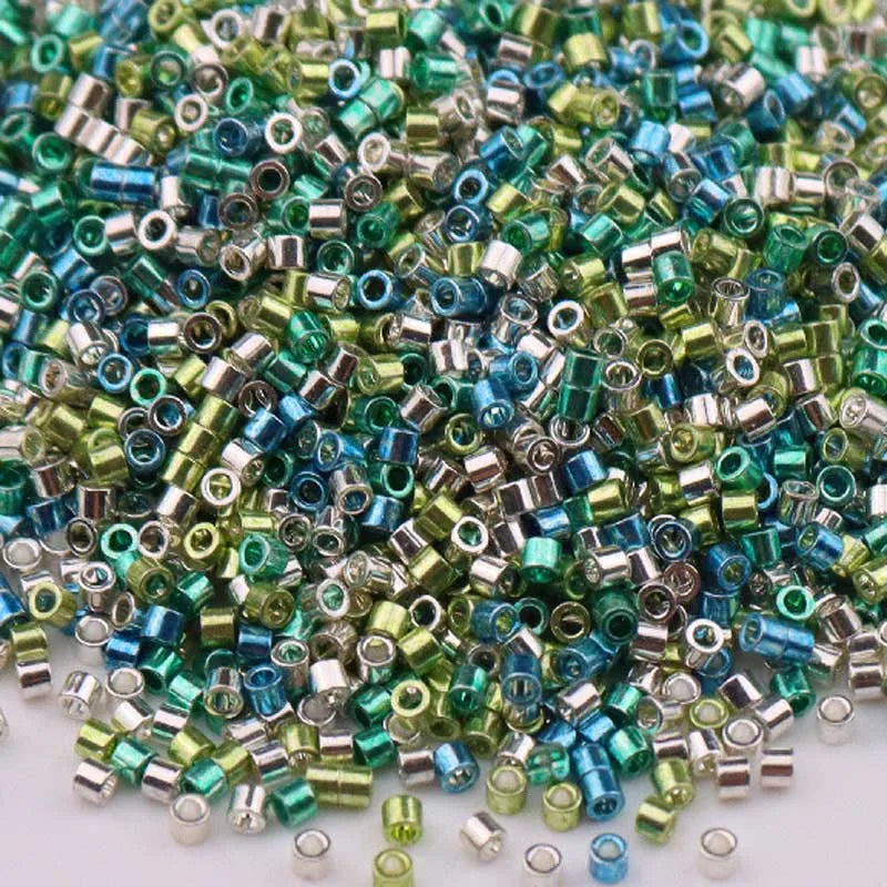 Cuentas de cristal de Colores metálico genérico, 1000 a 2000 piezas