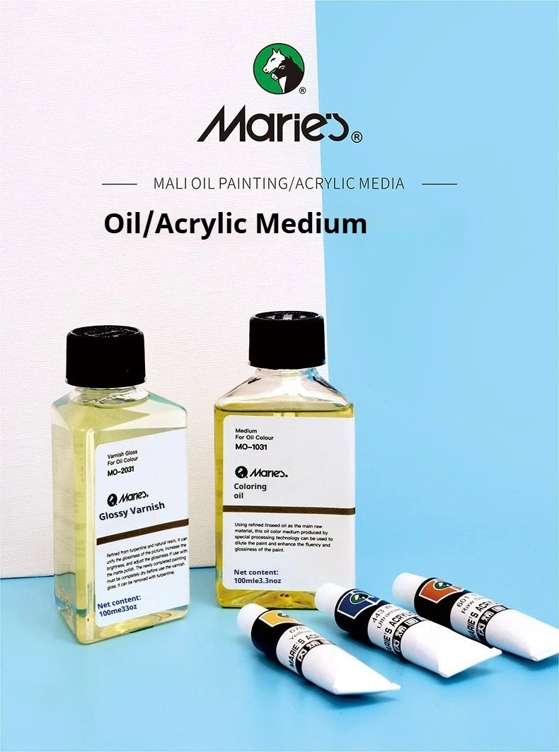 Aceite tonificante, para adelgazar pintura al óleo, 100ml, líquido de limpieza, y tonificación