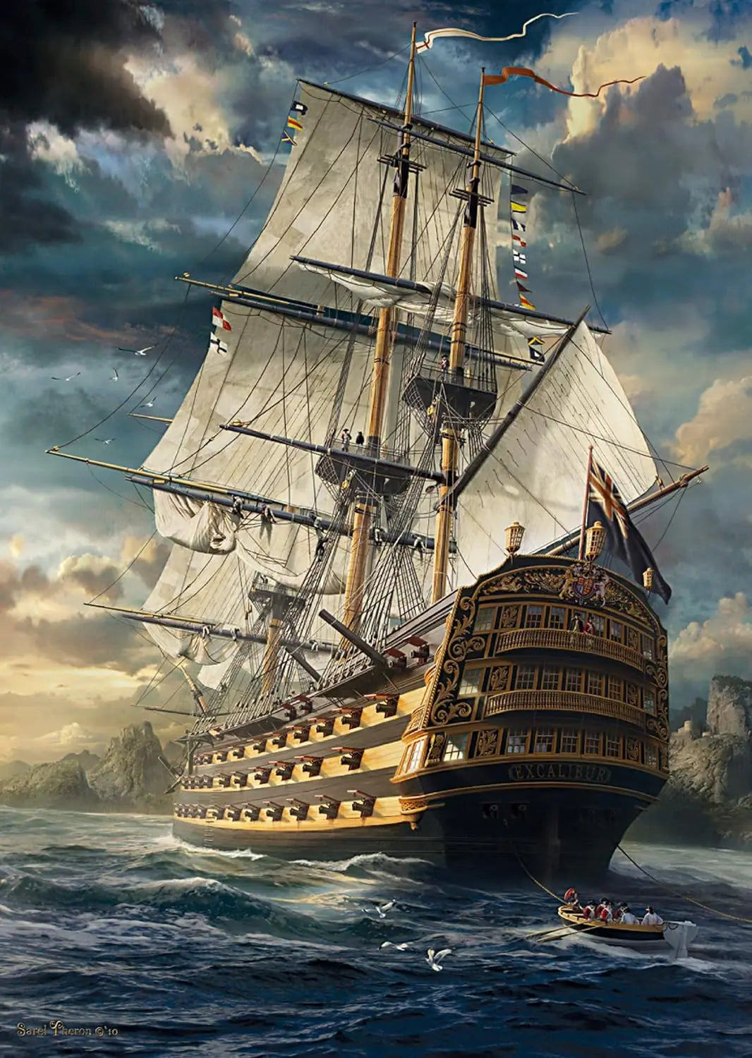 Sails-Set Rompecabezas  de 1000 piezas para adultos