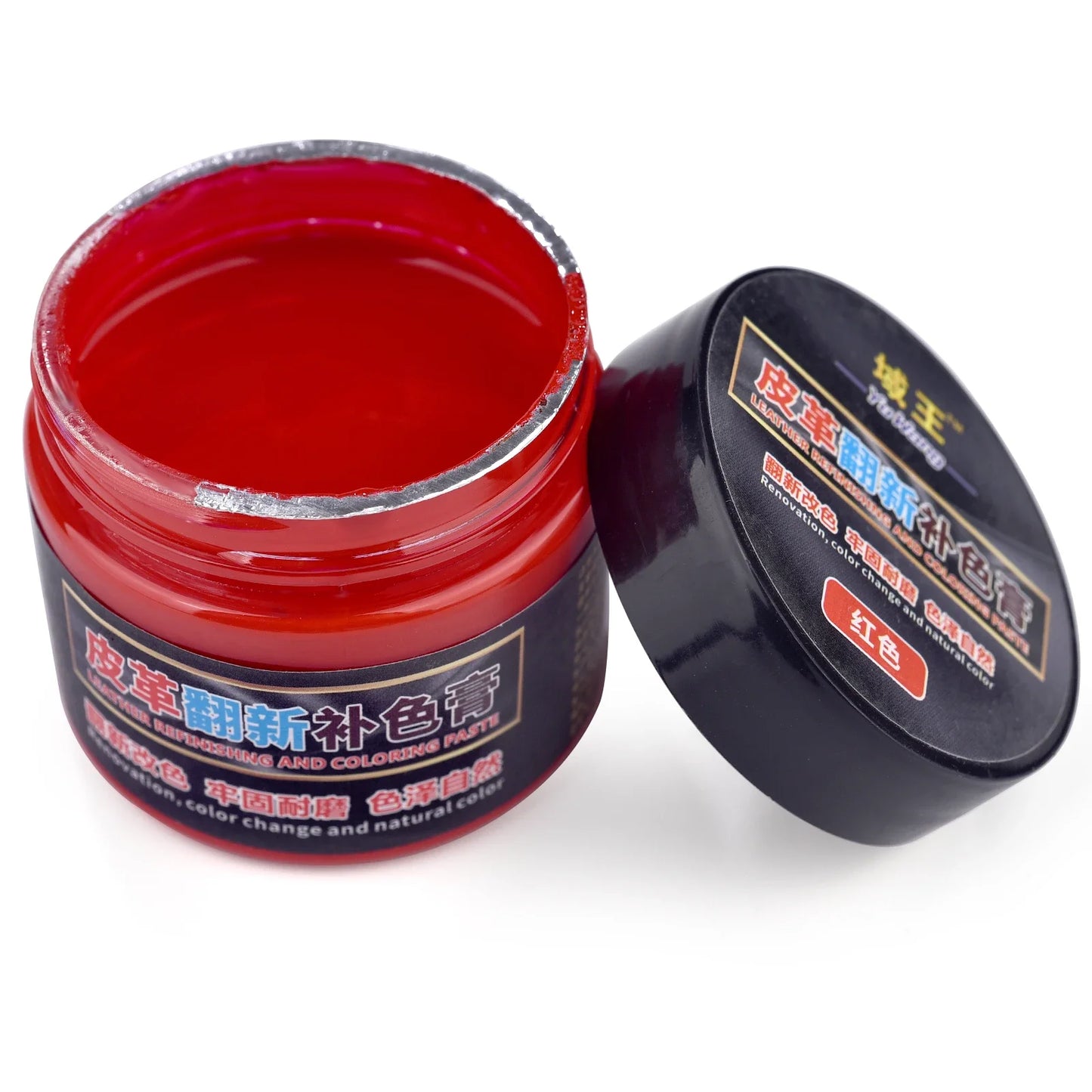 50g pintura para reparación de cuero pigmento para cuero curtido vegetal