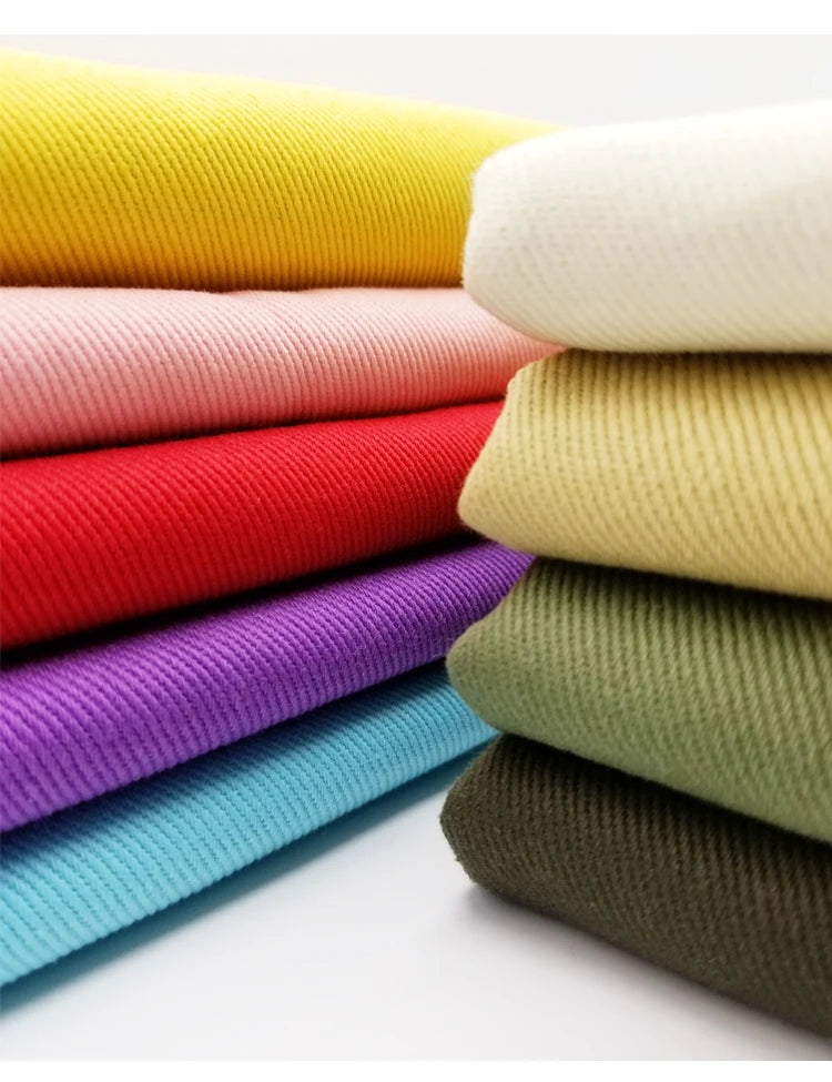 Mezclilla de algodón puro 100% grueso, para otoño e invierno, chaqueta, pantalones