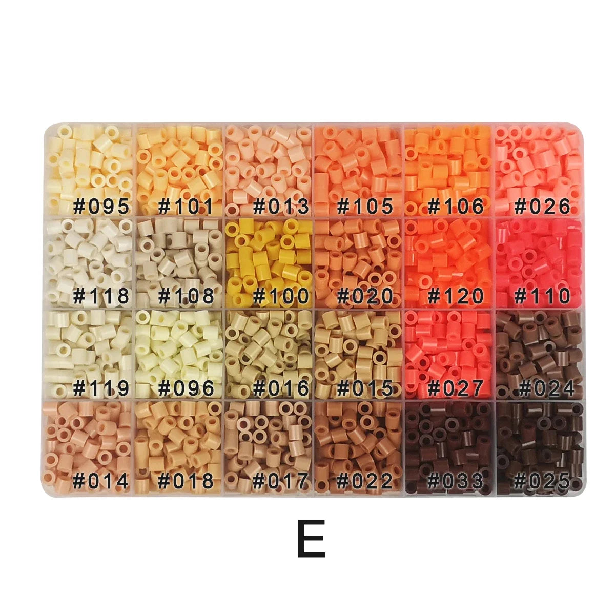 Cuentas de alta calidad para niños, juguete de Arte de 2400 piezas