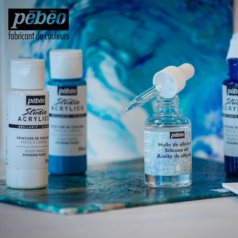 PEBEO experiencia de vertido, pintura acrílica líquida 118ml