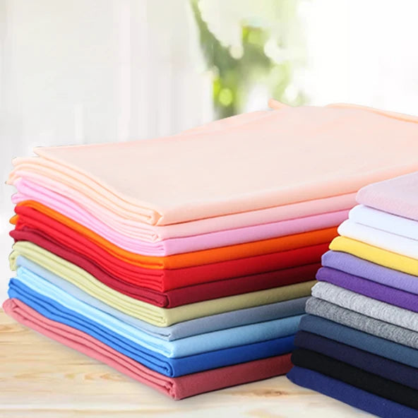 170x50cm 95% algodón 5% LICRA tejido de Jersey hacer ropa deportiva de primavera y verano, tela de alta elasticidad 330 g/m