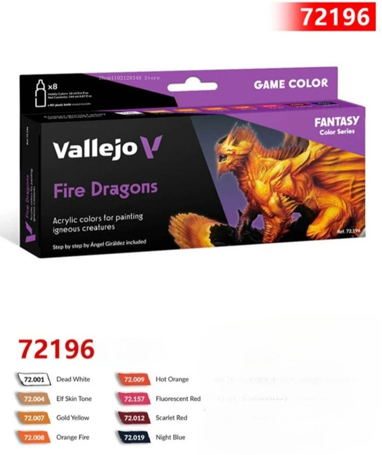 Pintura Vallejo a base de agua para modelos hechos a mano