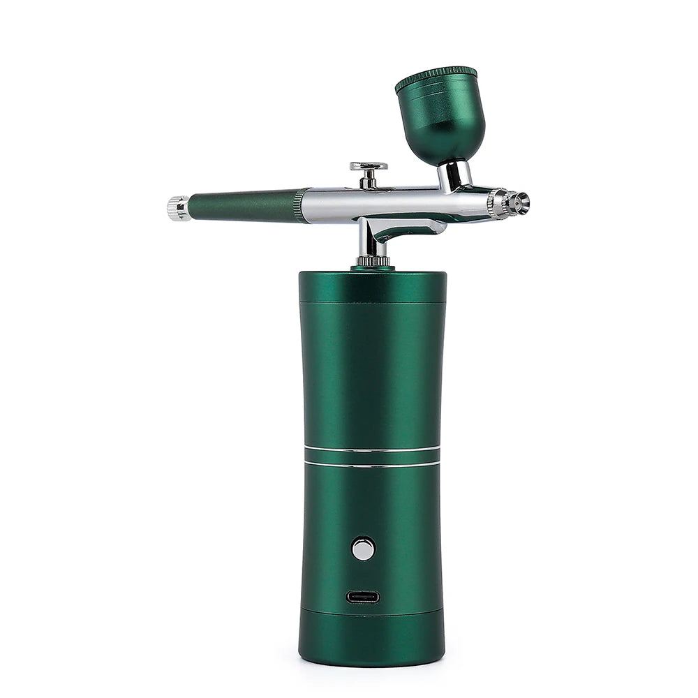 Aerógrafo portátil superior de 0,3mm con tubo de aire de 150cm, pulverizador de pintura para arte, pastelería, maquillaje, decoración de uñas, etc