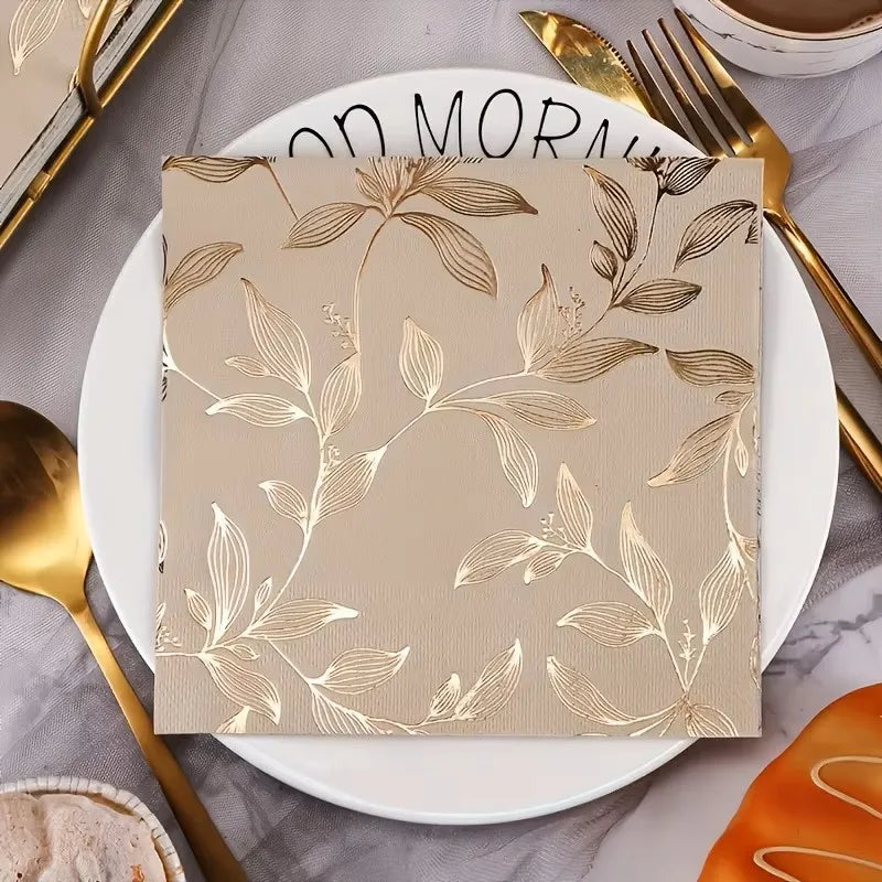 Servilletas de fiesta florales y de mariposa de 20 piezas para, celebraciones y decoupage