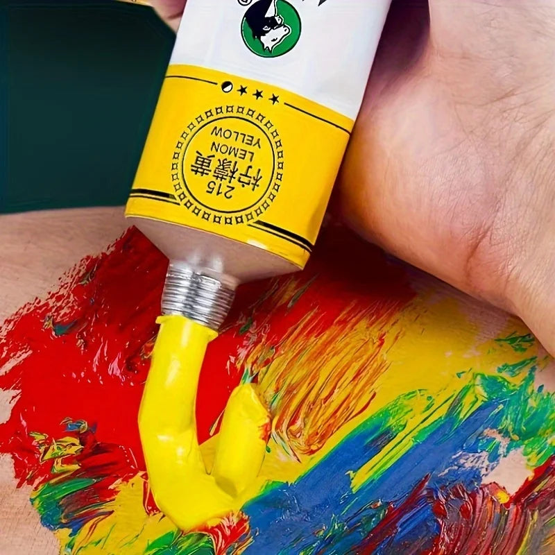 Pintura al óleo 170ML, diseñada específicamente para artistas, un solo tubo, adecuada para graffiti y pintura.