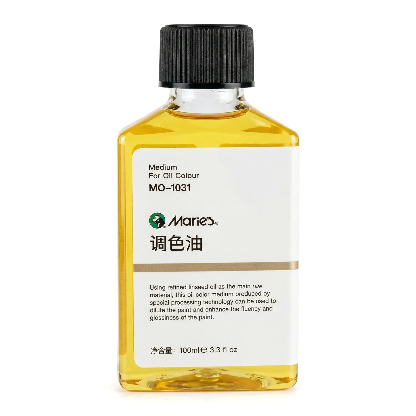Aceite tonificante, para adelgazar pintura al óleo, 100ml, líquido de limpieza, y tonificación