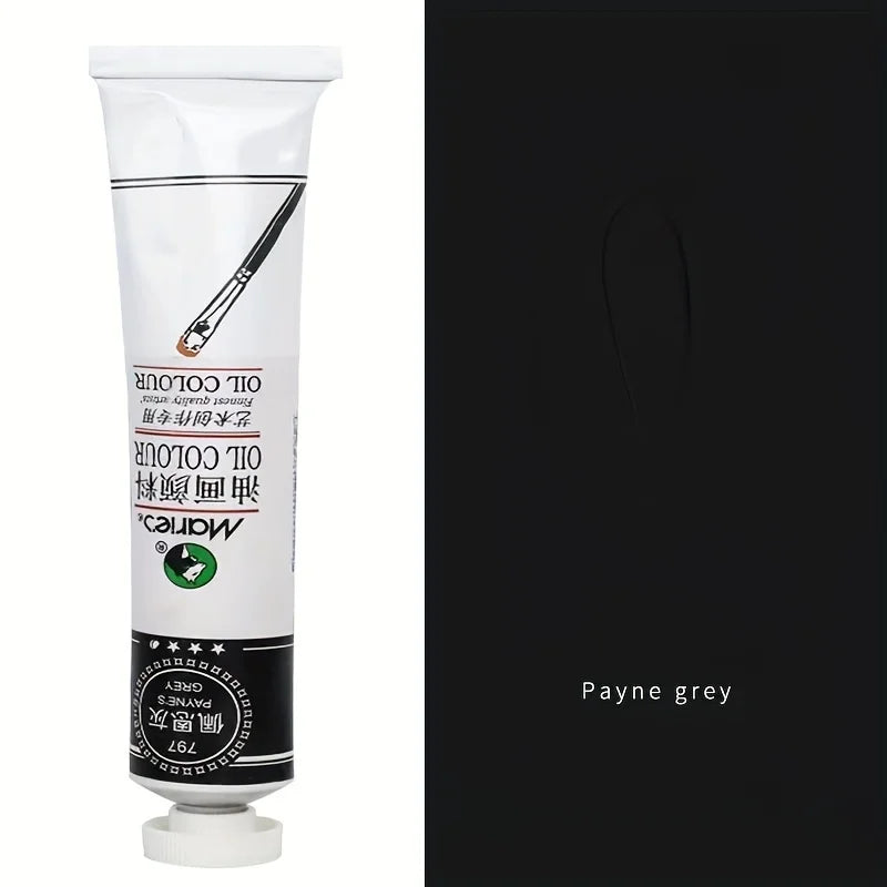 Pintura al óleo 170ML, diseñada específicamente para artistas, un solo tubo, adecuada para graffiti y pintura.