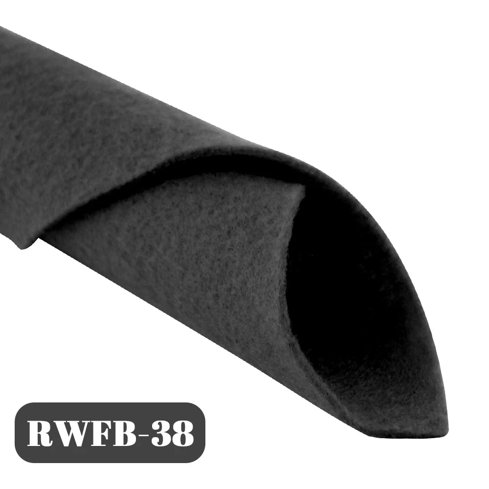 Tela de fieltro súper suave de 1,4mm de espesor, hoja no tejida de 30x30cm/20x90cm