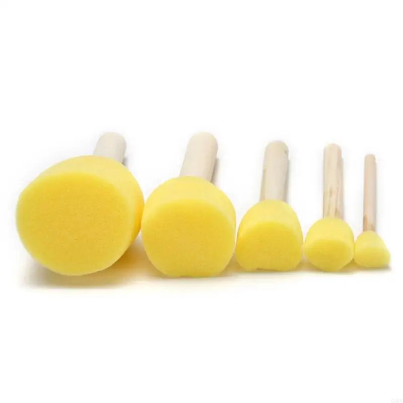 5pcs Juego cepillo de espuma