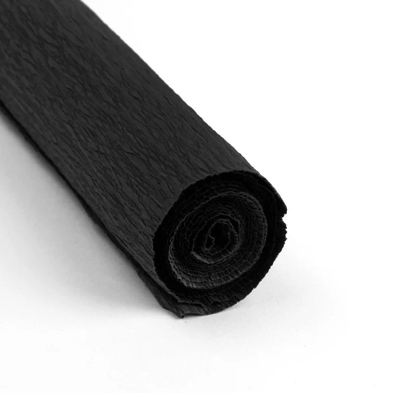 Rollo de papel crepé de colores de 50x250cm.