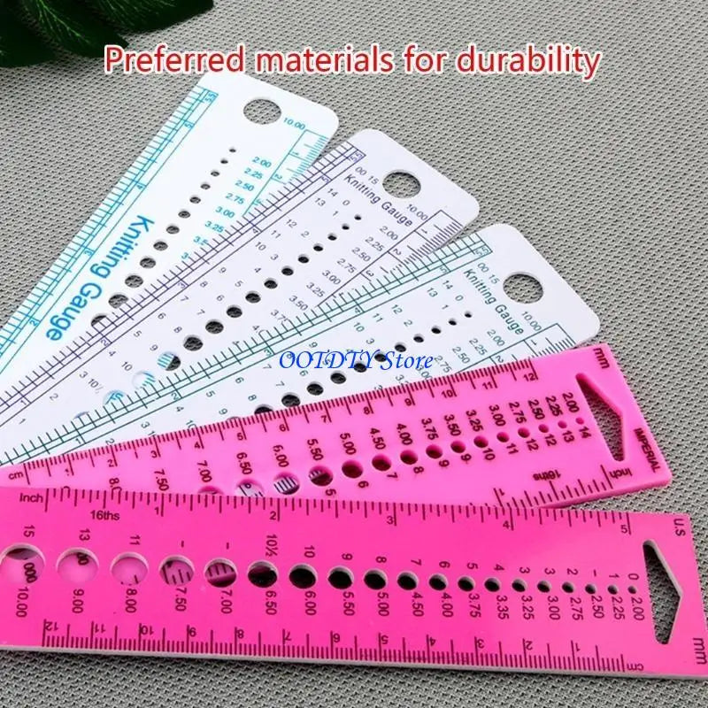 Herramienta medición para palillos  367A con escalas en pulgadas mm