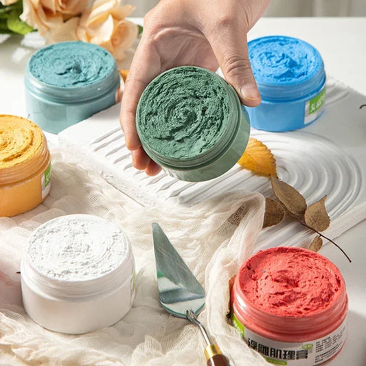 Pasta de escultura de 200g/450g, materiales de pintura en relieve, textura de pintura 3D.